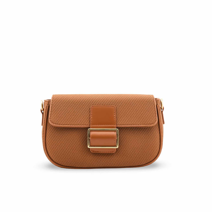 Brown Formal Shoulder Bag For Women P36419