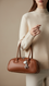 Brown Formal Hand Bag For Ladies P36420