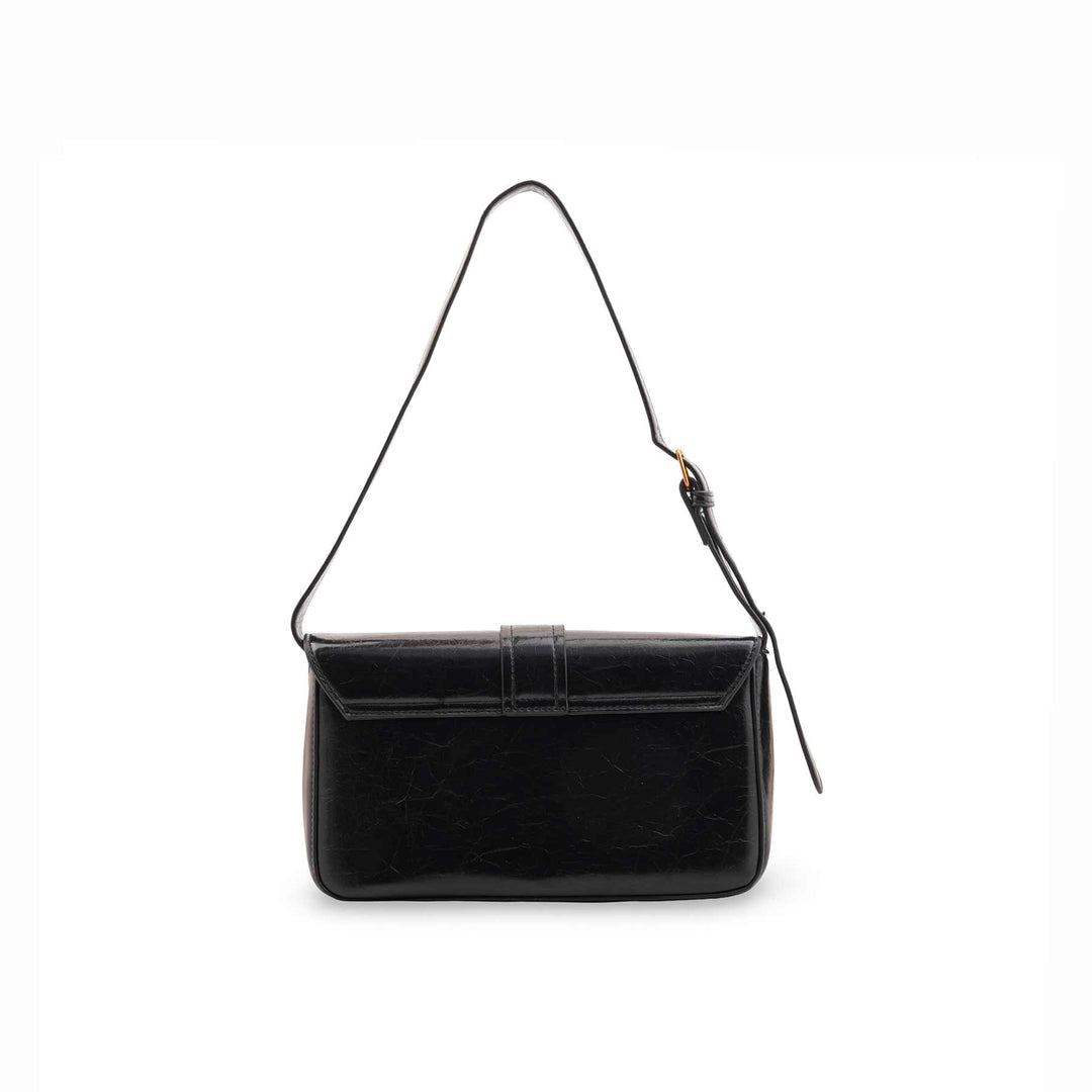 Black Formal Shoulder Bag For Women P36421