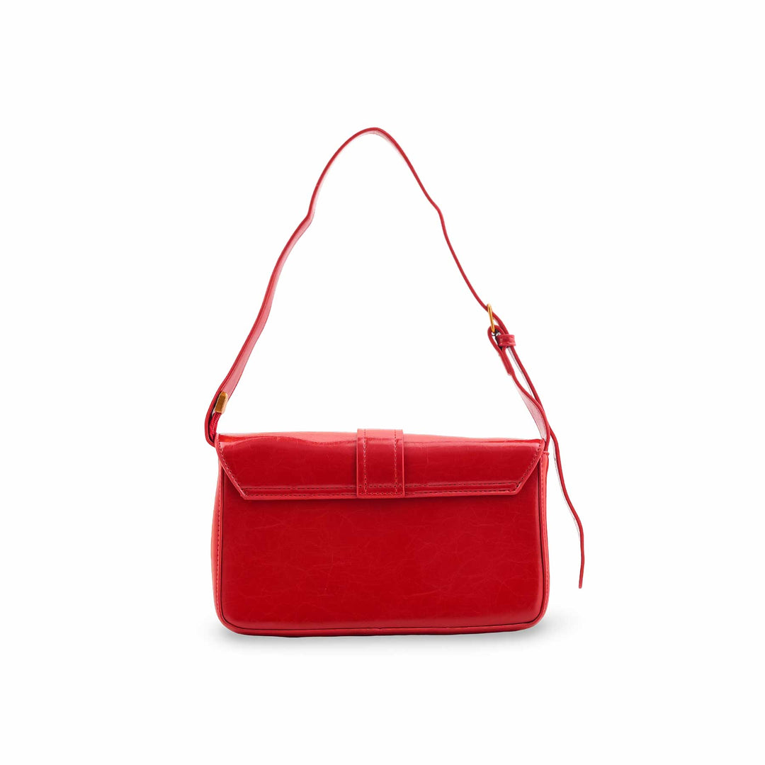 Red Formal Shoulder Bag For Women P36421