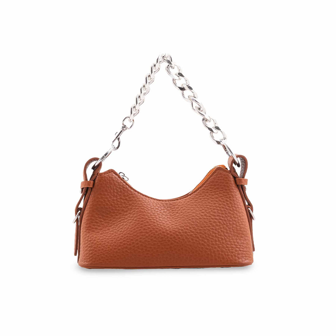 Brown Formal Shoulder Bag For Ladies P36422