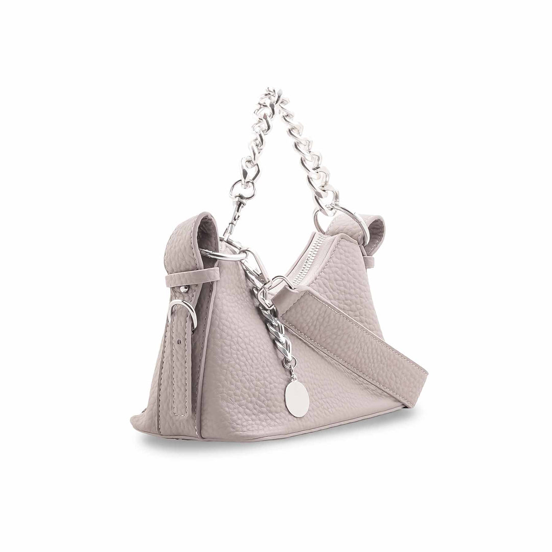 Grey Formal Shoulder Bag For Women P36422