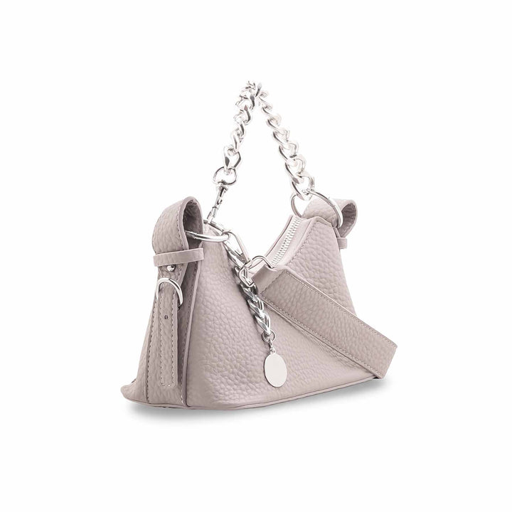 Grey Formal Shoulder Bag For Women P36422