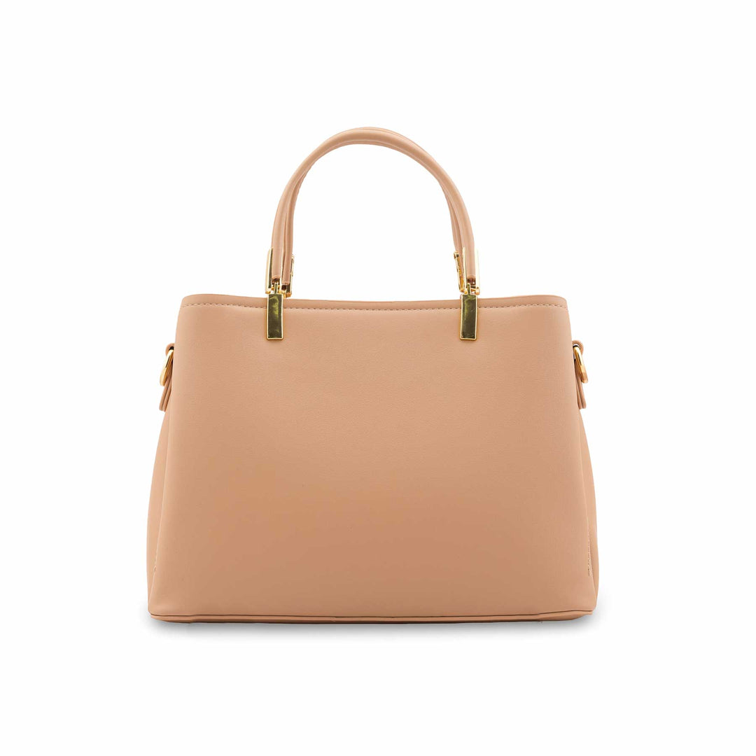Fawn Formal Hand Bag For Ladies P36443