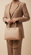 Fawn Formal Hand Bag For Ladies P36443