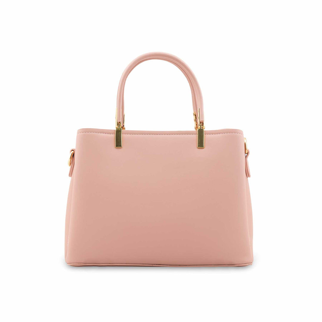 Pink Formal Hand Bag For Ladies P36443