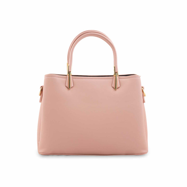 Pink Formal Hand Bag For Ladies P36443