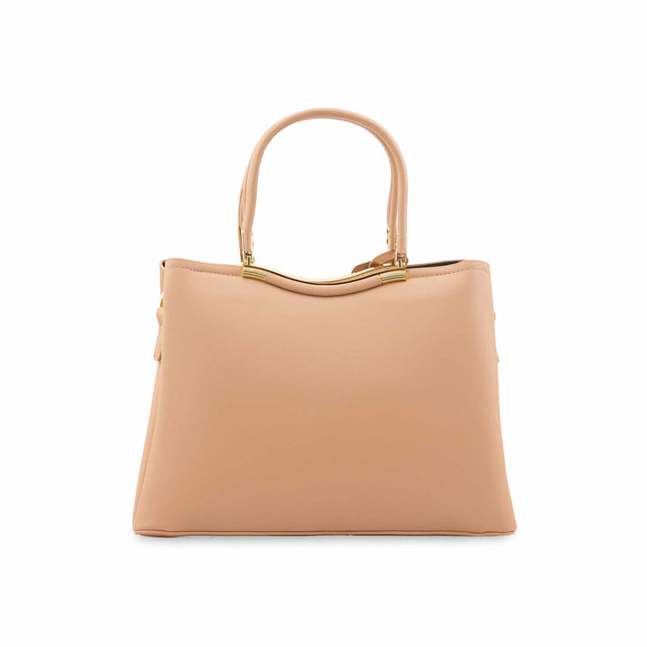 Fawn Formal Hand Bag For Ladies P36444