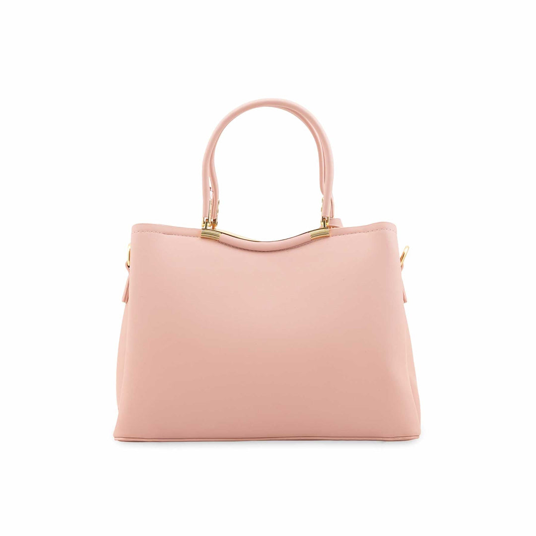 Pink Formal Hand Bag For Ladies P36444