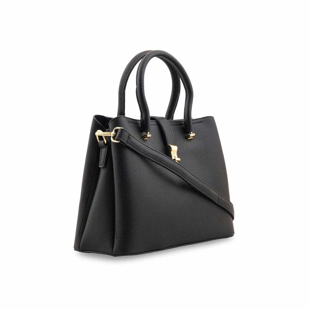 Black Formal Hand Bag For Ladies P36445