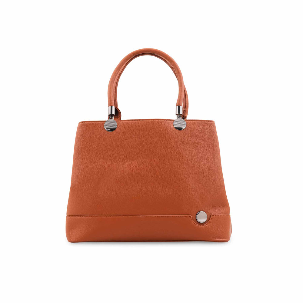 Mustard Formal Hand Bag For Women P36450