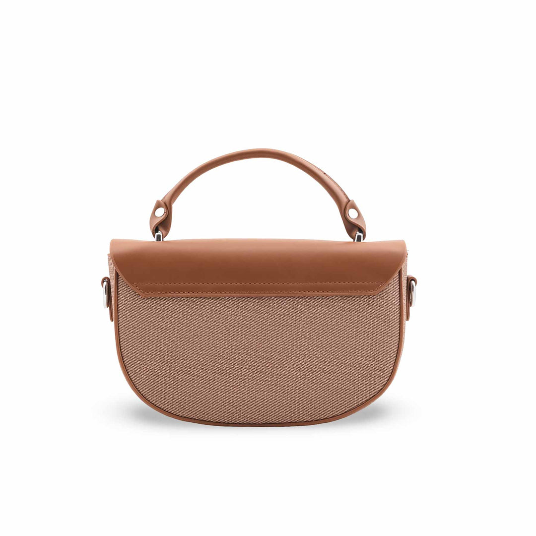 Brown Formal Shoulder Bag For Ladies P36458
