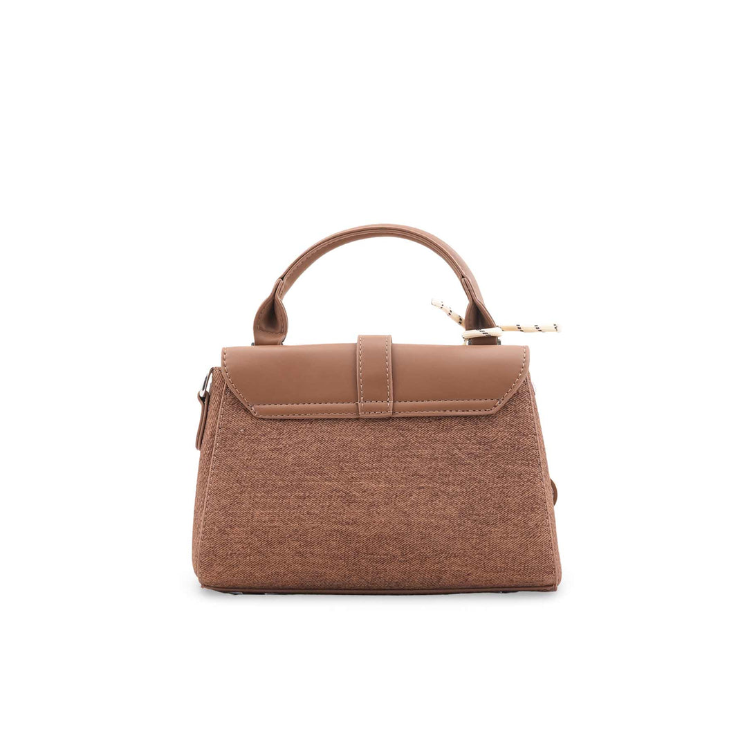 Brown Formal Shoulder Bag For Women P36459