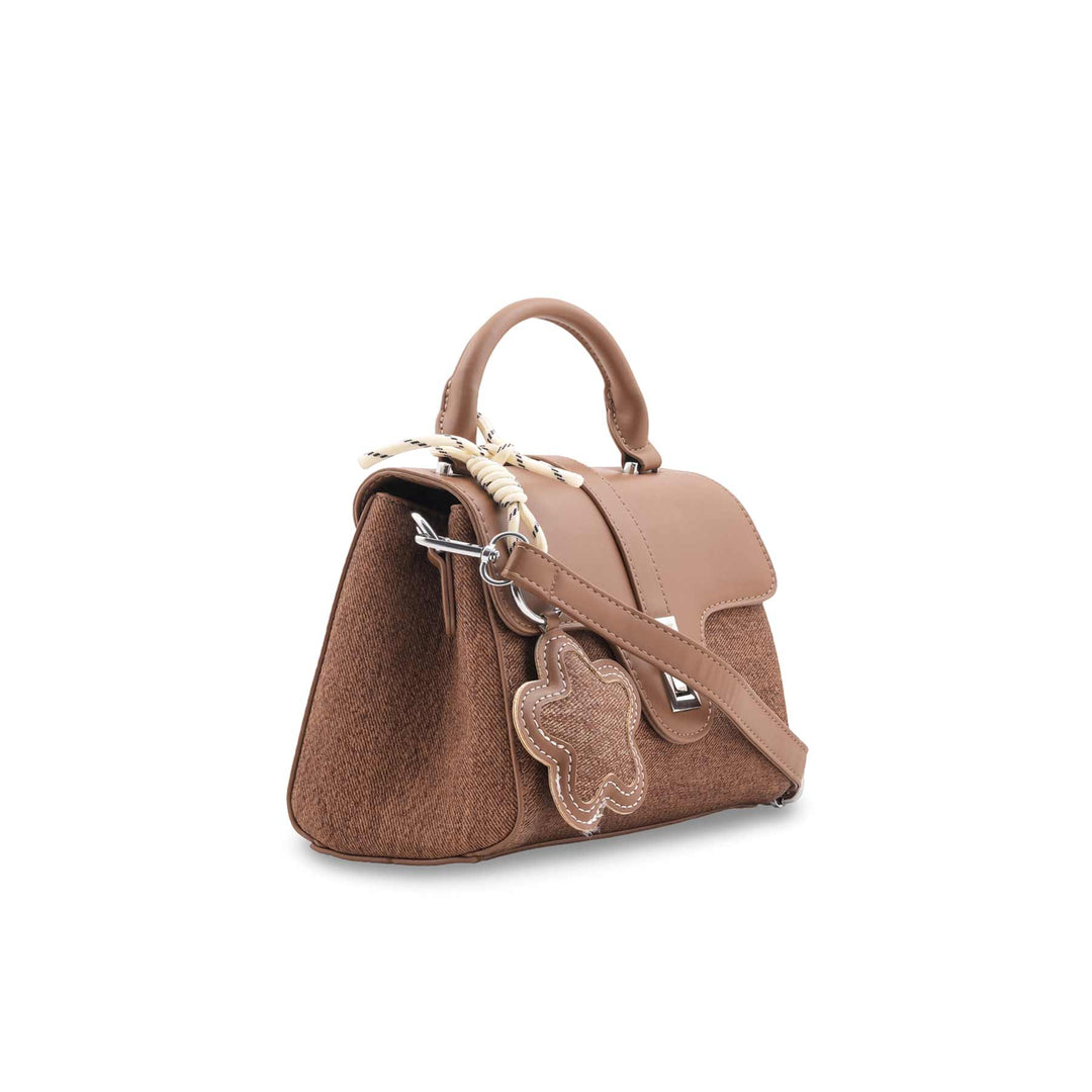 Brown Formal Shoulder Bag For Women P36459