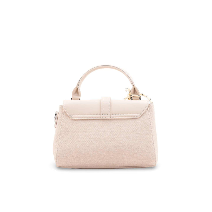 Cream Formal Shoulder Bag For Women P36459