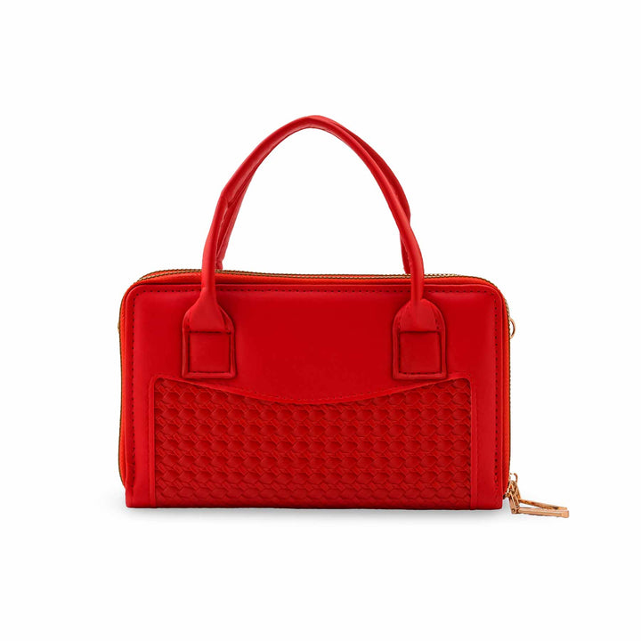 Red Casual Wallet For Ladies P36463