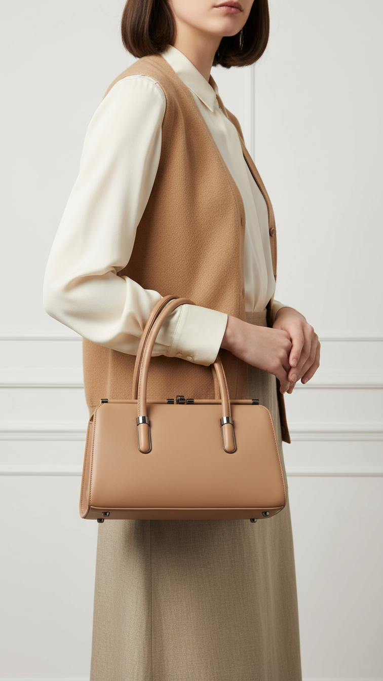 Fawn Formal Hand Bag For Women P36466