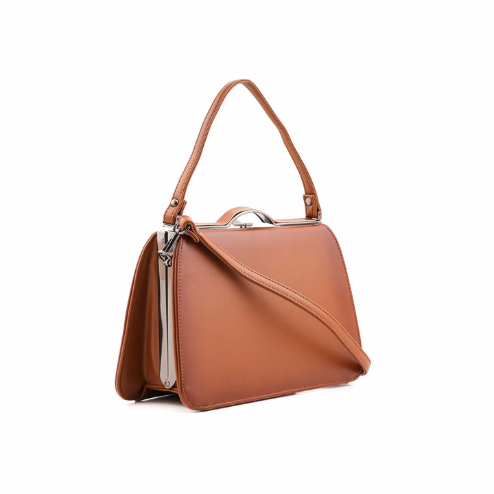 Brown Formal Hand Bag For Women P36472