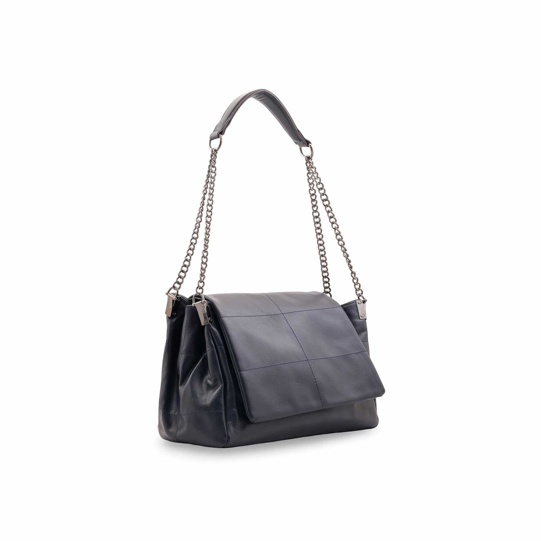 Blue Formal Shoulder Bag For Ladies P36476