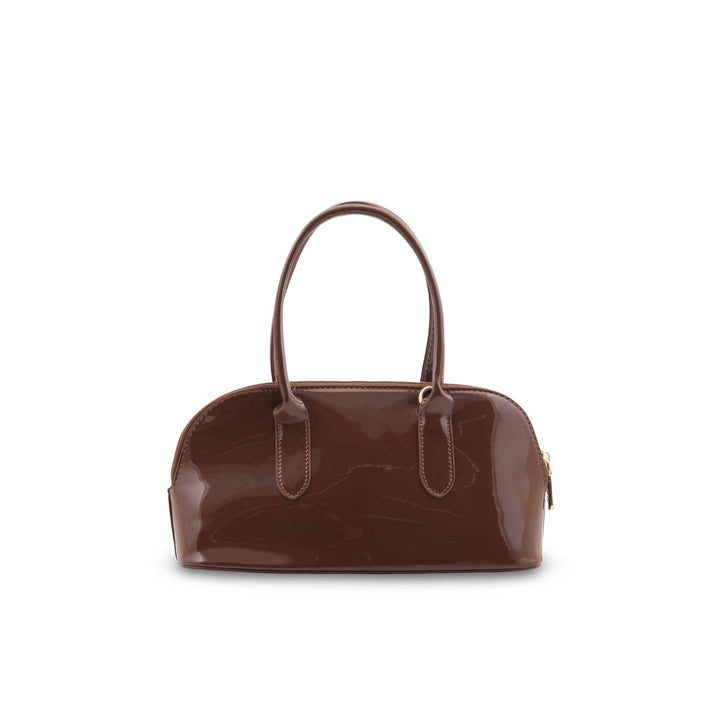 Brown Formal Hand Bag For Ladies P36487