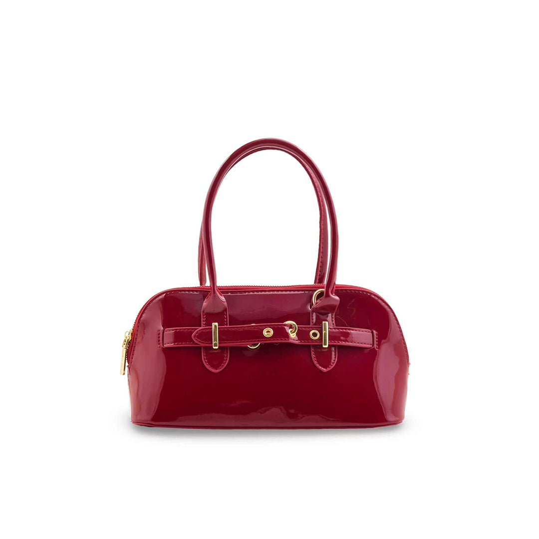 Maroon Formal Hand Bag For Ladies P36487
