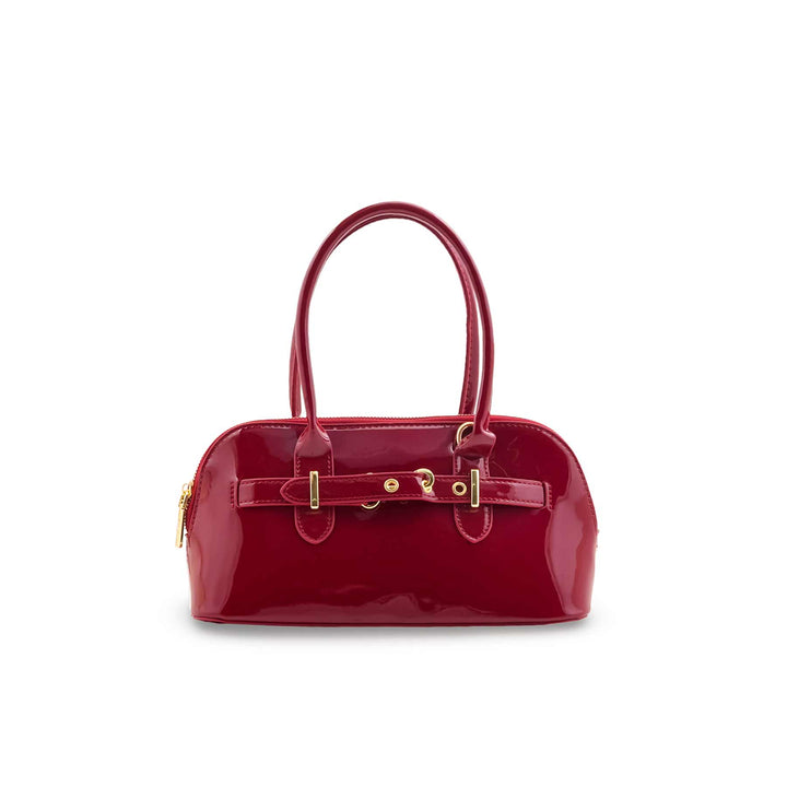 Maroon Formal Hand Bag For Ladies P36487