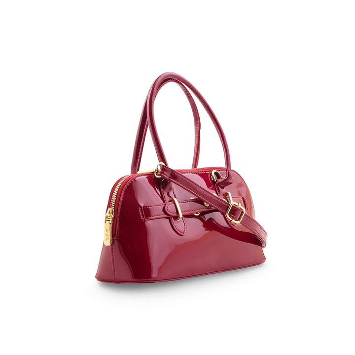 Maroon Formal Hand Bag For Ladies P36487