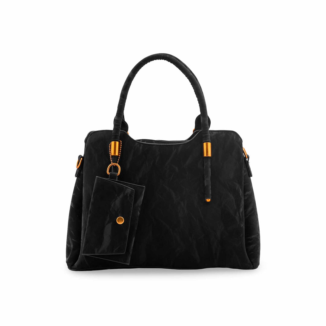 Black Formal Hand Bag For Ladies P36489