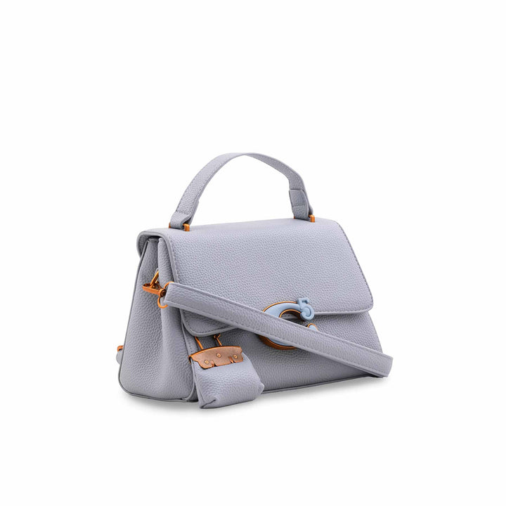 Blue Formal Hand Bag For Ladies P36505