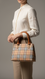 Beige Formal Hand Bag For Ladies P36527