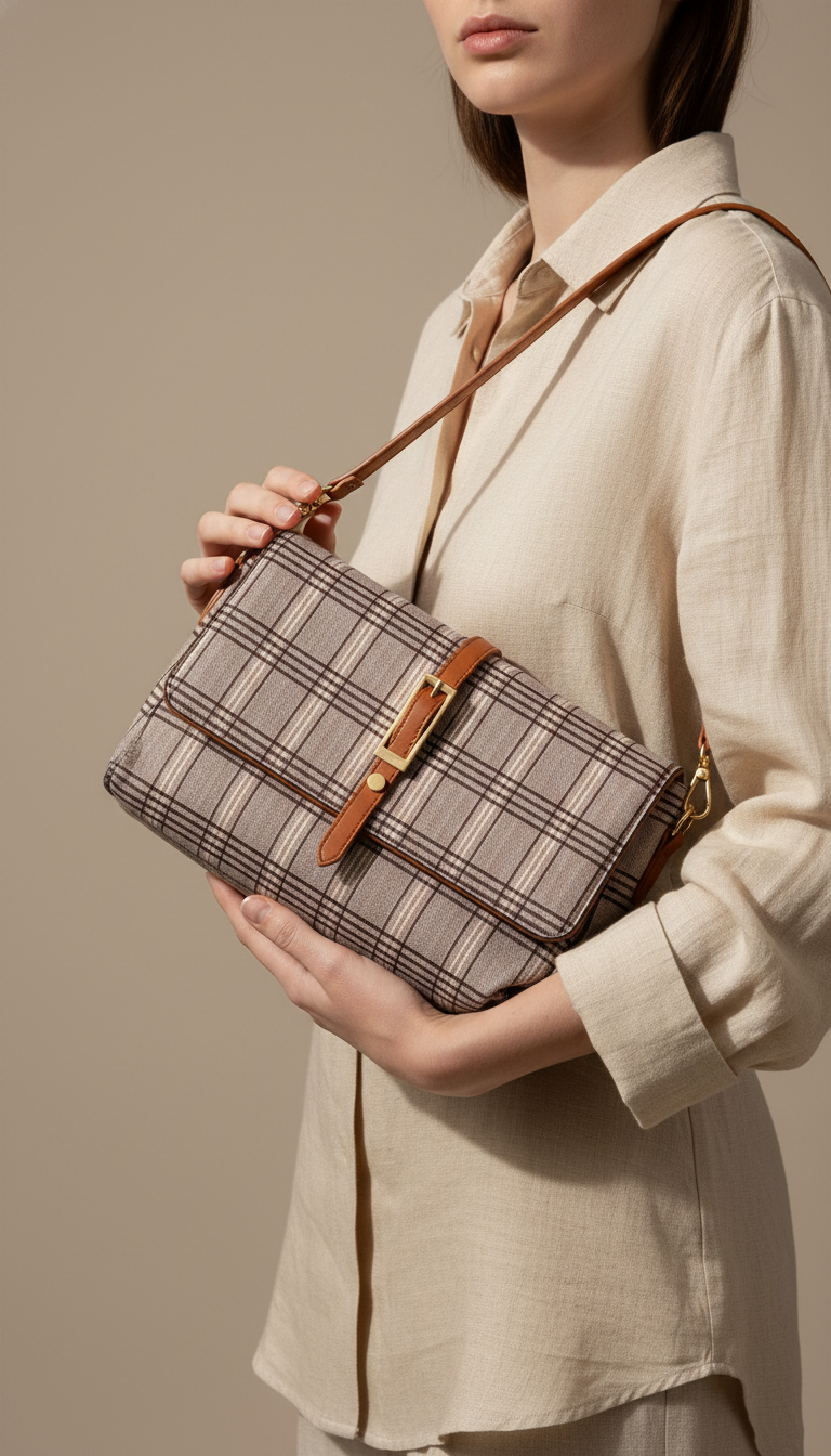Fawn Formal Shoulder Bag For Women P36538