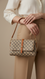 Beige Formal Shoulder Bag For Women P36539