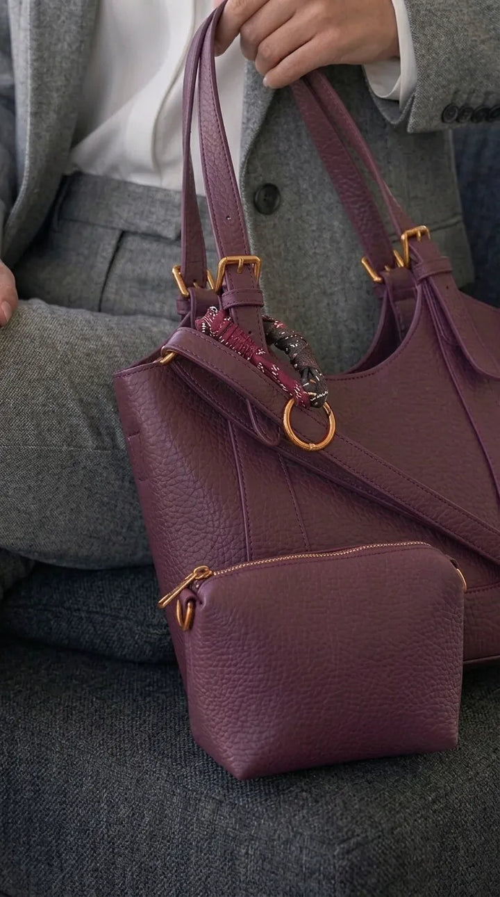 Maroon Formal Shoulder Bag For Women P36550