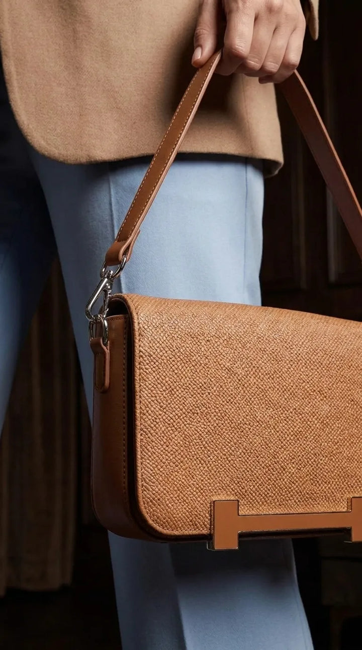 Brown Formal Shoulder Bag For Women P36552