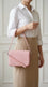 Pink Formal Shoulder Bag For Ladies P36552