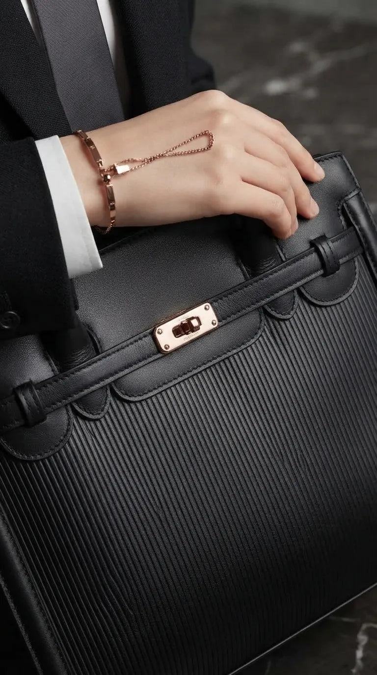 Black Formal Hand Bag For Ladies P36565