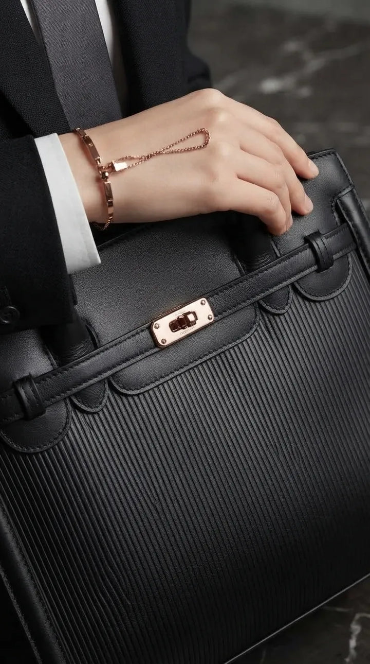 Black Formal Hand Bag For Ladies P36565