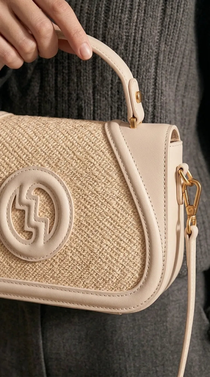 Cream Formal Shoulder Bag For Women P36586