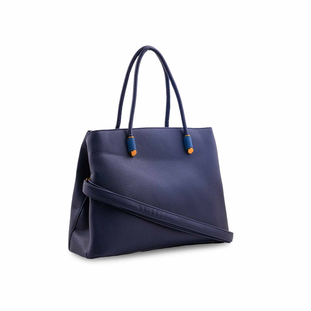 Blue Formal Hand Bag For Ladies P36591