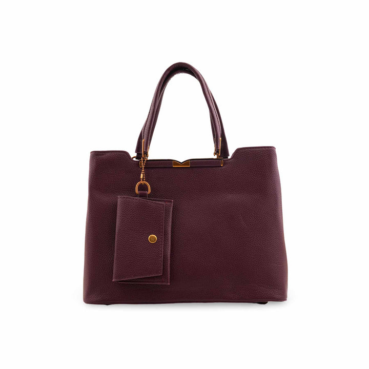 Red Formal Hand Bag For Ladies P36596