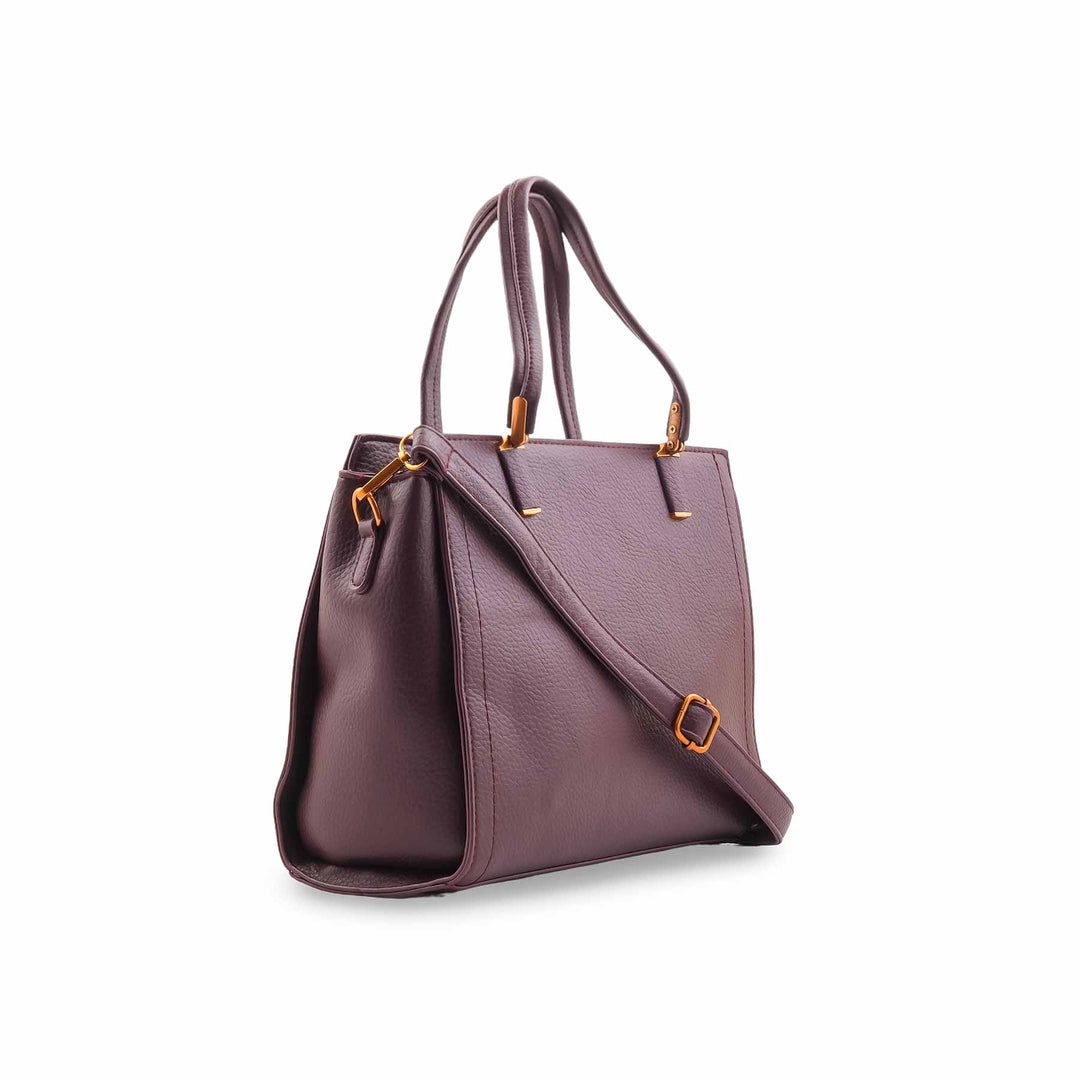 Fuchsia Formal Hand Bag For Women P36600