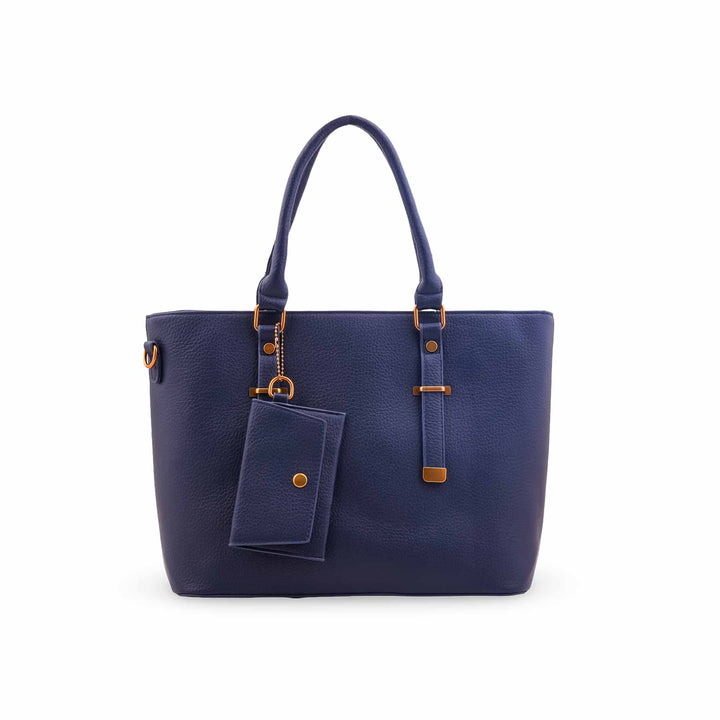 Navy Formal Shoulder Bag For Ladies P36601