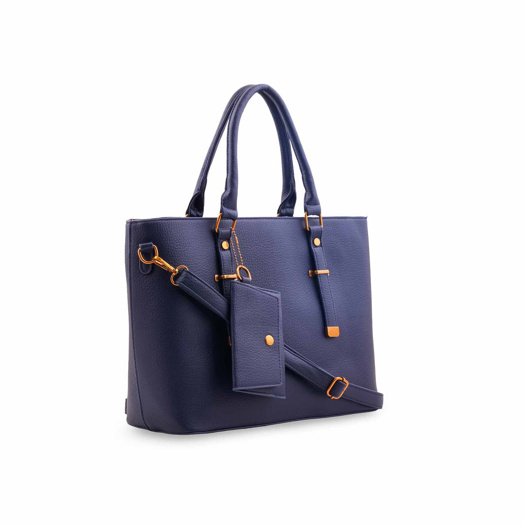 Navy Formal Shoulder Bag For Ladies P36601