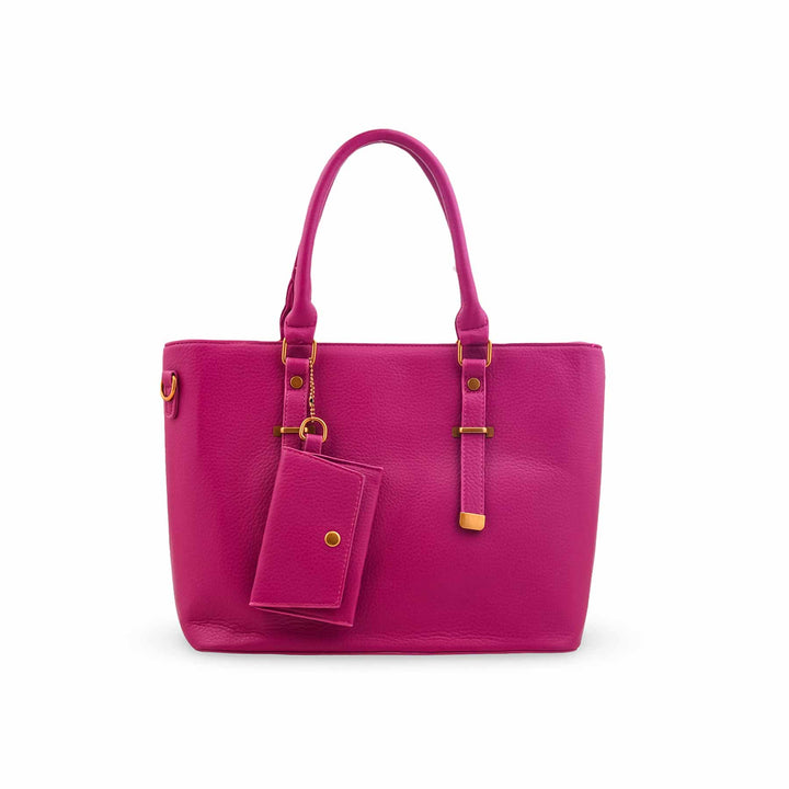 Fuchsia Formal Shoulder Bag For Ladies P36601