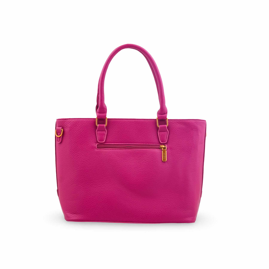 Fuchsia Formal Shoulder Bag For Ladies P36602