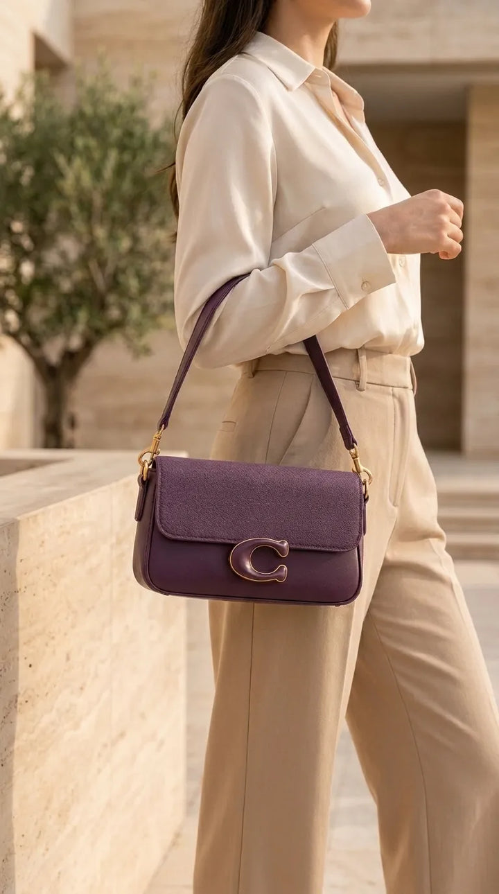 Red Formal Shoulder Bag For Ladies P36608