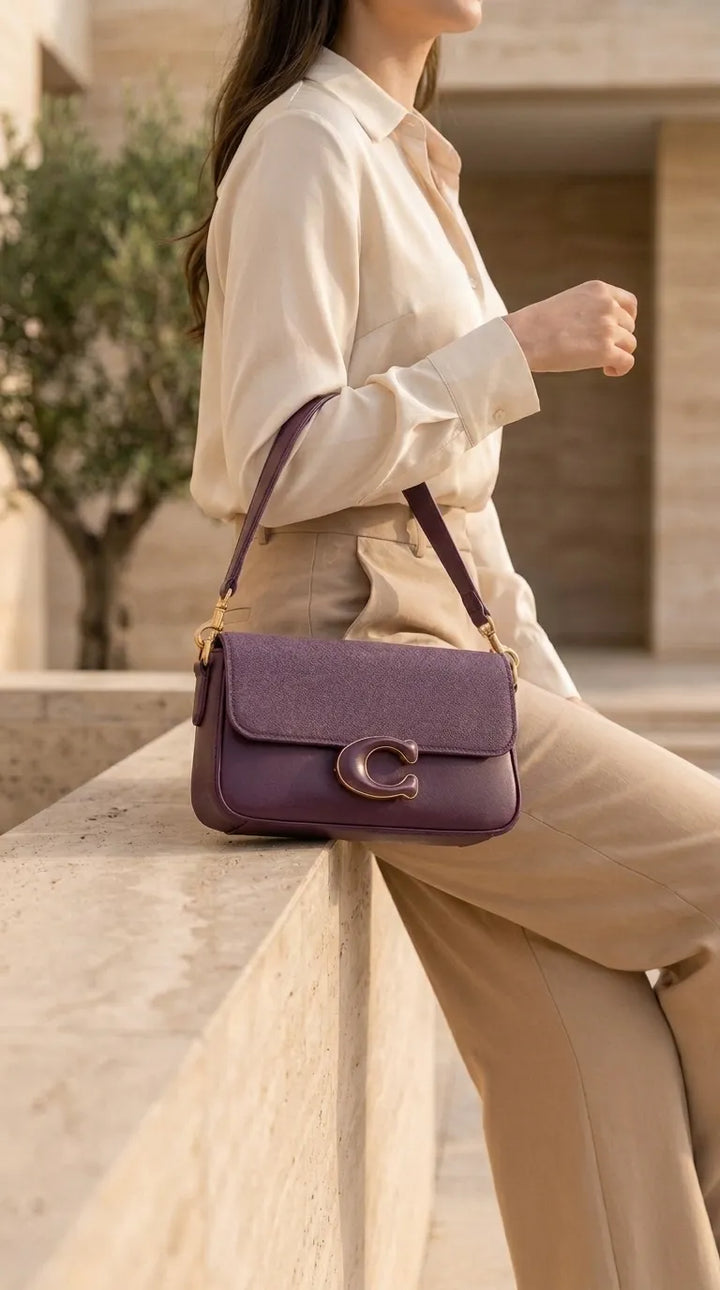 Red Formal Shoulder Bag For Ladies P36608