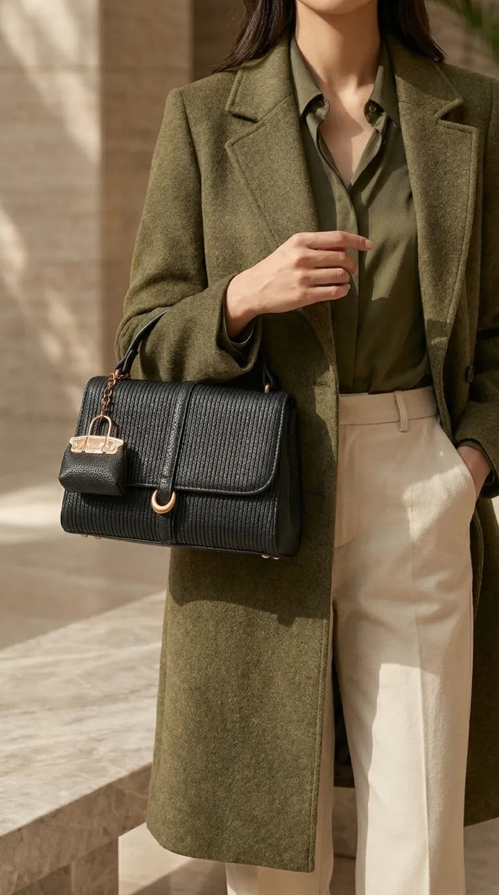 Black Formal Hand Bag For Women P36609