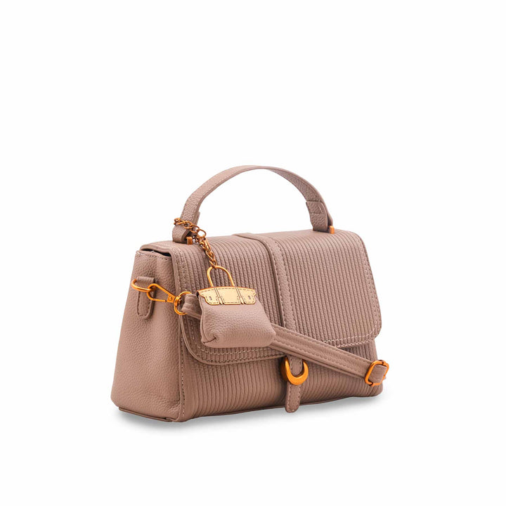 Beige Formal Hand Bag For Women P36609