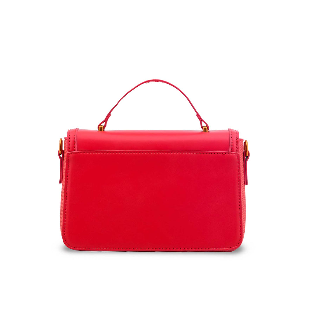 Red Formal Shoulder Bag For Ladies P36613